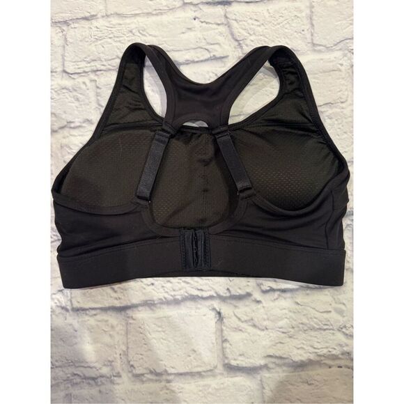 Livesore Padded Adjustable Racerback Sports Bra in Black Size Medium - Picture 3 of 3